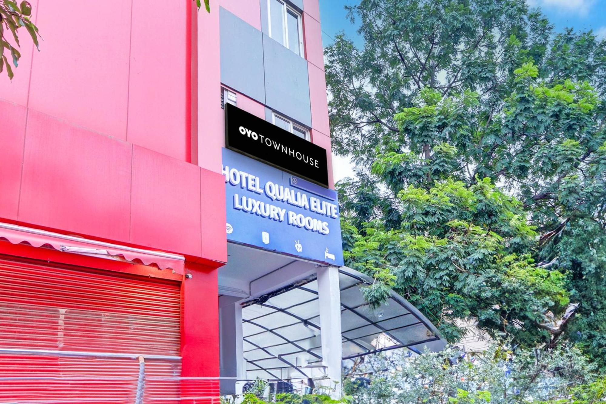 Super Townhouse Qualia Elite S R Nagar Hotel Hyderabad Exterior foto